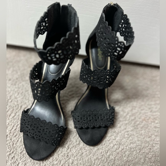 Limelight Shoes - Limelight Black high heels